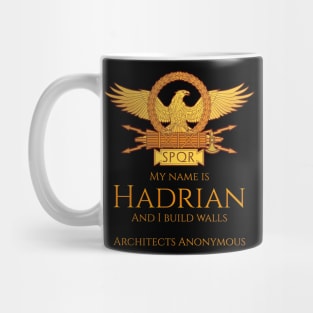 Emperor Hadrian Architects Anonymous Mug